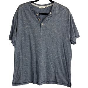 Rowm Men’s Henley Tee Size L